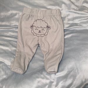 Cute gray sheep pants